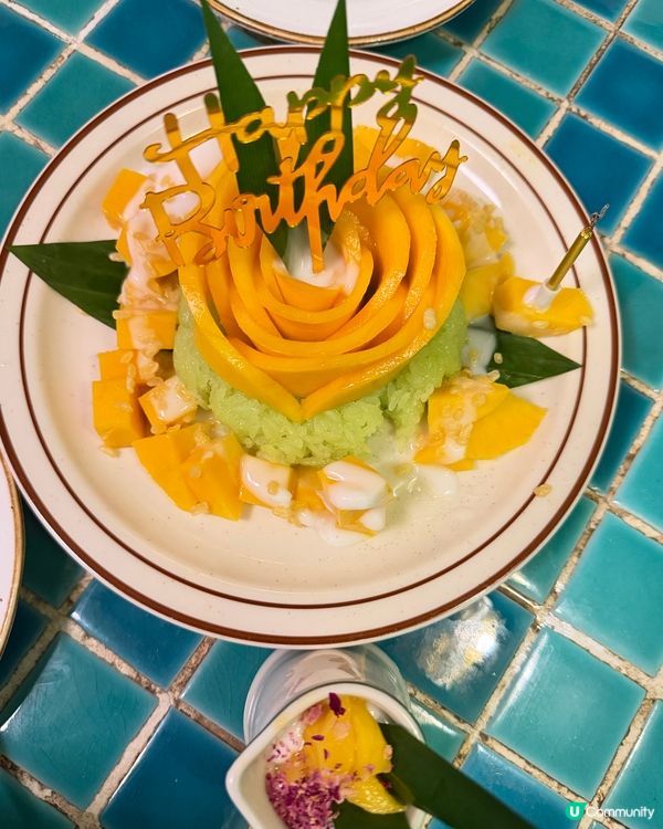 今晚米芝蓮泰菜🤤！瑪莎文咖哩牛肋條勁正！😋