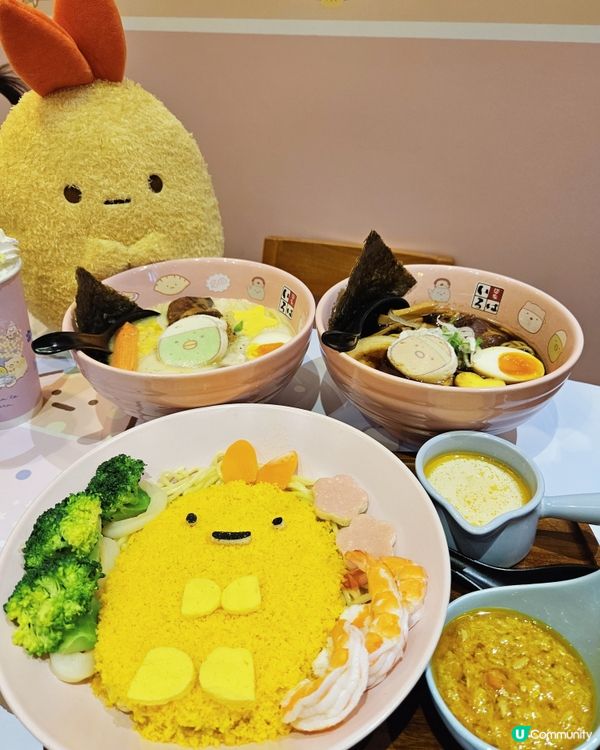 角落生物主題餐廳！小朋友至愛😍🍜