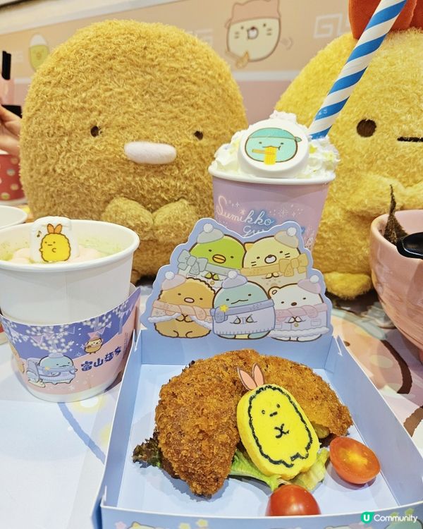 角落生物主題餐廳！小朋友至愛😍🍜