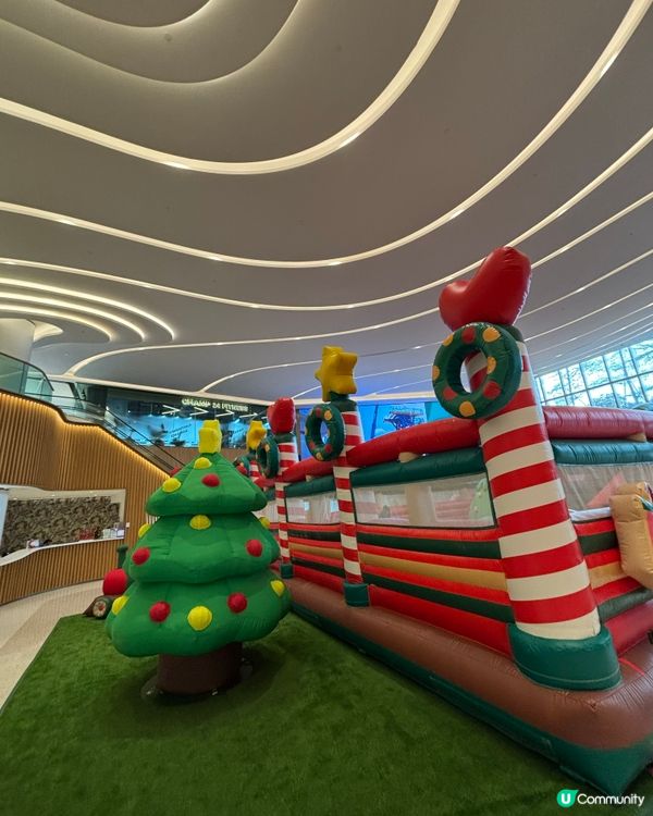 Xmas 2025 - 朗壹廣場彈彈跳聖誕列車