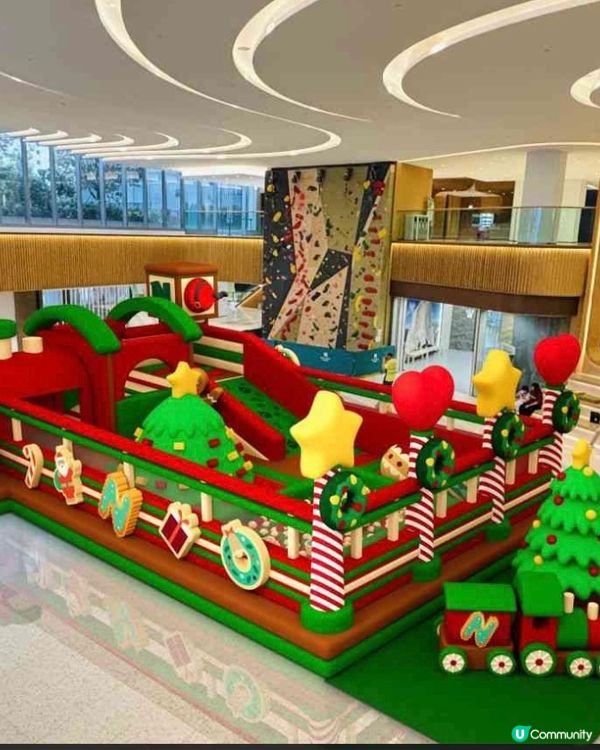 Xmas 2025 - 朗壹廣場彈彈跳聖誕列車