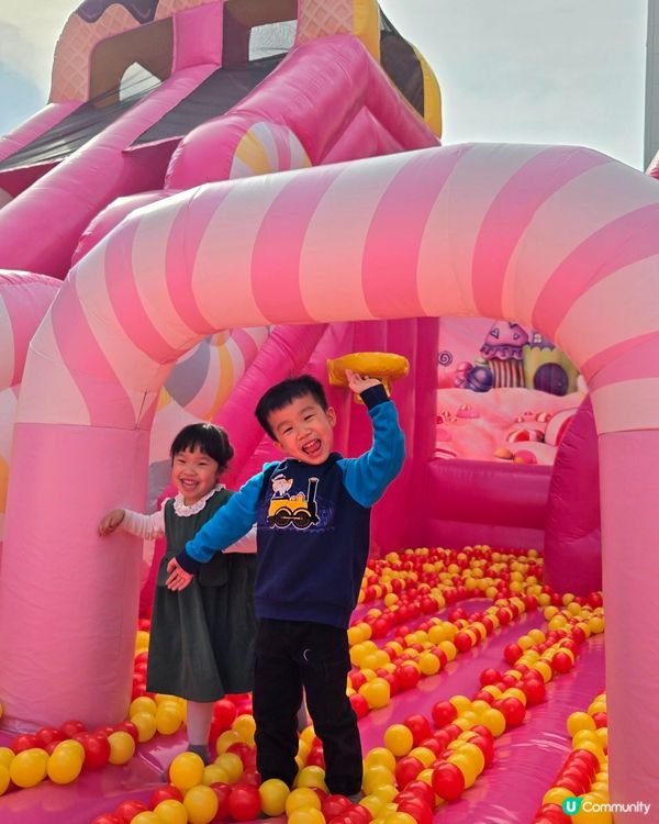 聖誕去邊度？屯門糖果嘉年華！🥳