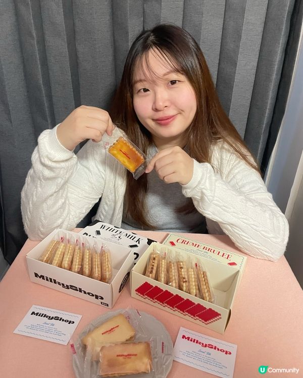 🇭🇰韓國Milky Shop焦糖夾心餅乾登陸香港