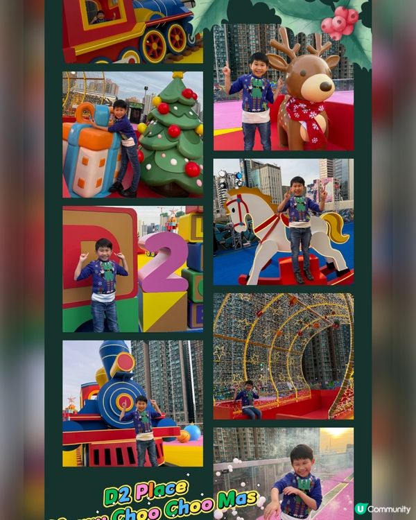 1.  聖誕玩具村🎄！巨型火車🚂+泡泡🫧打卡位📸！小朋友必去