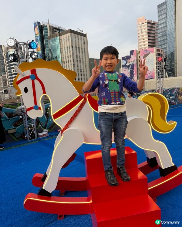 1.  聖誕玩具村🎄！巨型火車🚂+泡泡🫧打卡位📸！小朋友必去