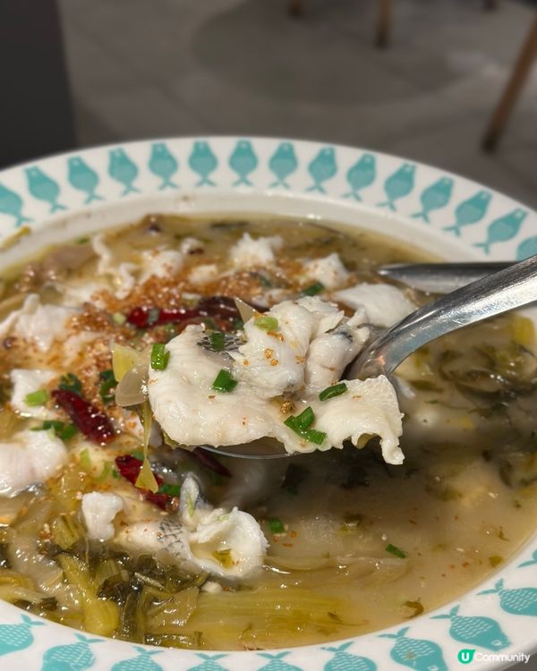 姚姚酸菜魚套餐😋！酸辣開胃！🤤