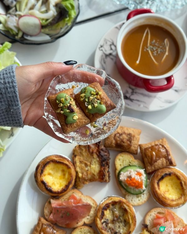 法式點心放題🤤！閨蜜下午茶必去！90分鐘任食！🥐🥂
