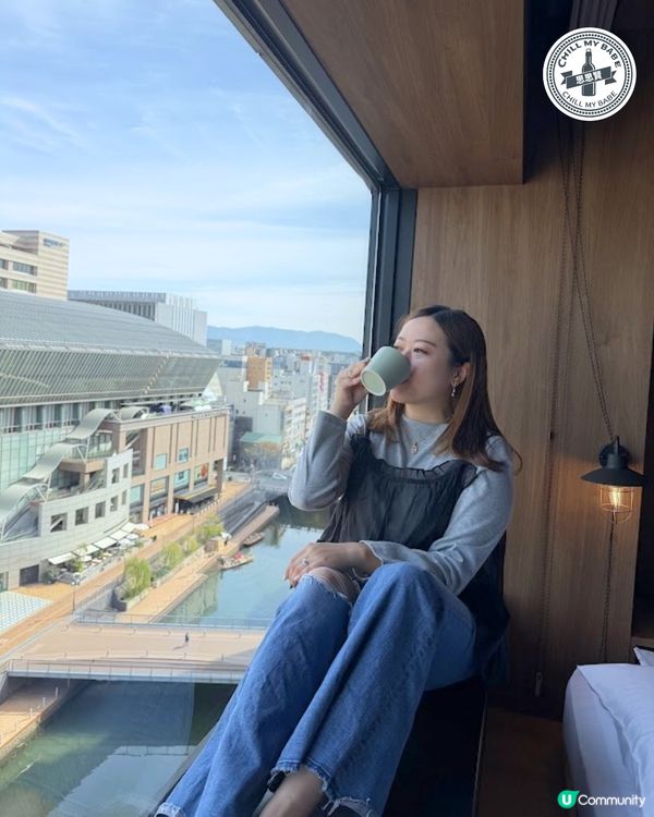 福岡中洲新酒店開箱！河景房實測🤩