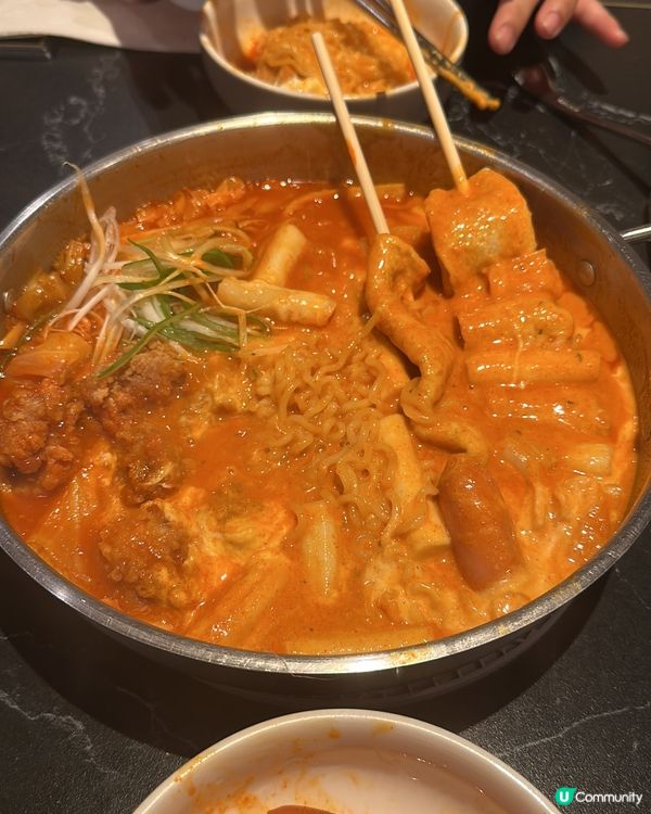 炸雞芝士年糕鍋🤤！沙田青年大邦😋！