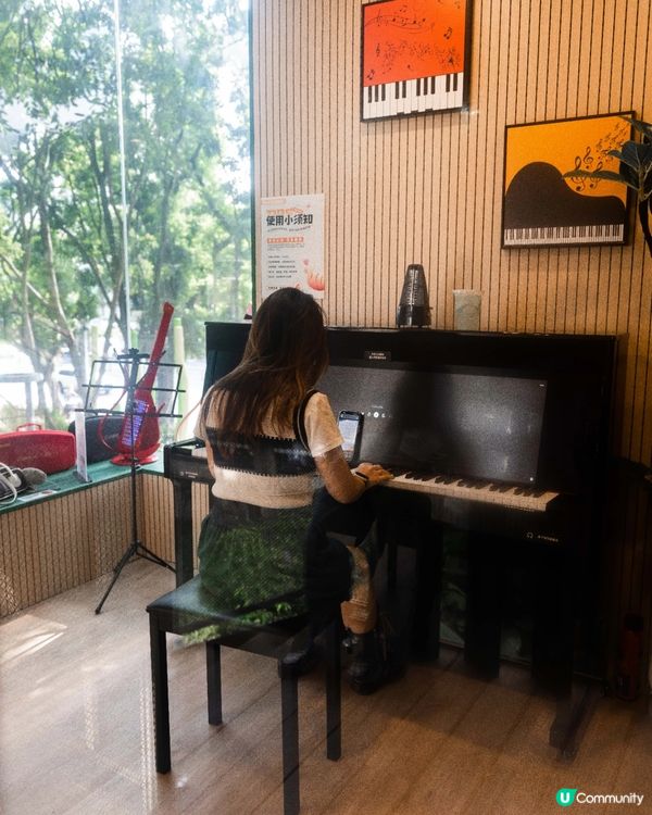 深圳福田24小時「樹屋琴房」🌳音樂愛好者必去🎶1小時¥15勁抵