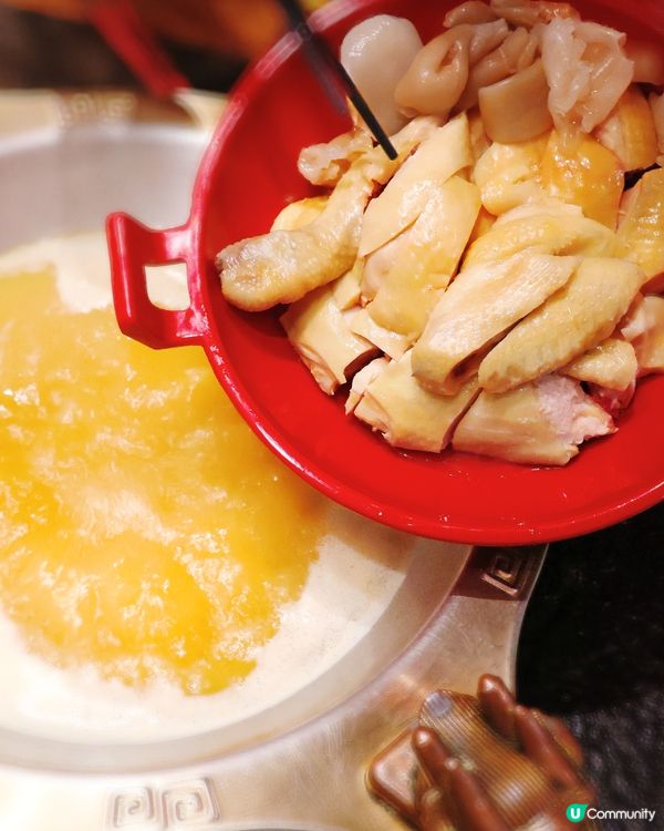 宮廷風火鍋🍲花膠雞湯暖笠笠🤤