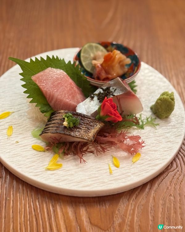 $100食北海道原板海膽魚子醬set😅