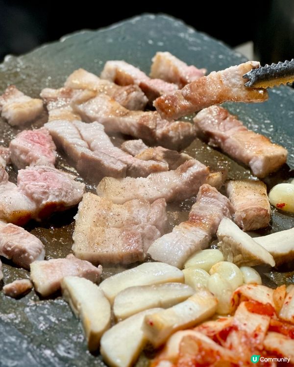 人氣濟洲岩洞燒肉🌋必食熟成五花肉💯