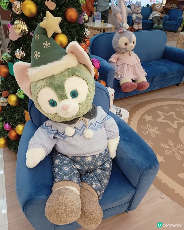 迪士尼聖誕🎄隱藏版打卡位！🤩 毛公仔大晒！🧸