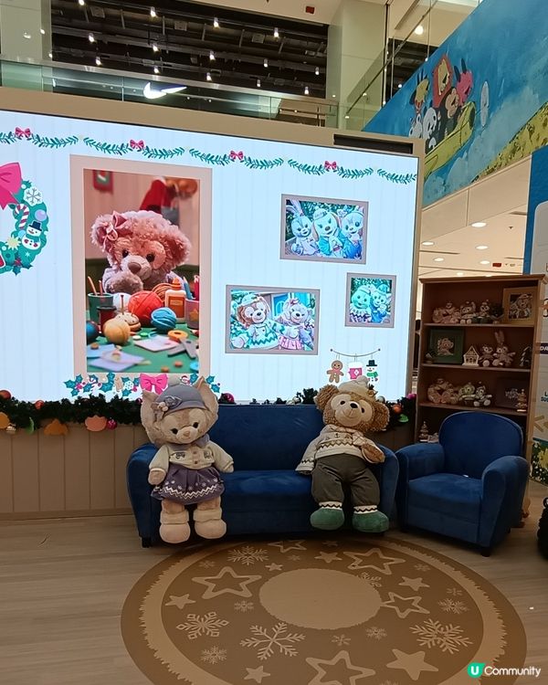 迪士尼聖誕🎄隱藏版打卡位！🤩 毛公仔大晒！🧸