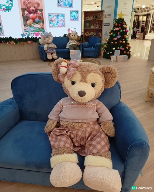 迪士尼聖誕🎄隱藏版打卡位！🤩 毛公仔大晒！🧸
