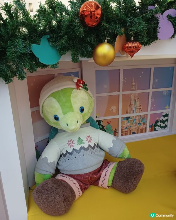 迪士尼聖誕🎄隱藏版打卡位！🤩 毛公仔大晒！🧸