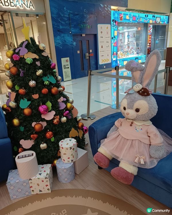 迪士尼聖誕🎄隱藏版打卡位！🤩 毛公仔大晒！🧸