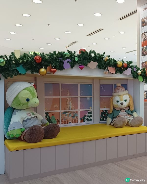 迪士尼聖誕🎄隱藏版打卡位！🤩 毛公仔大晒！🧸