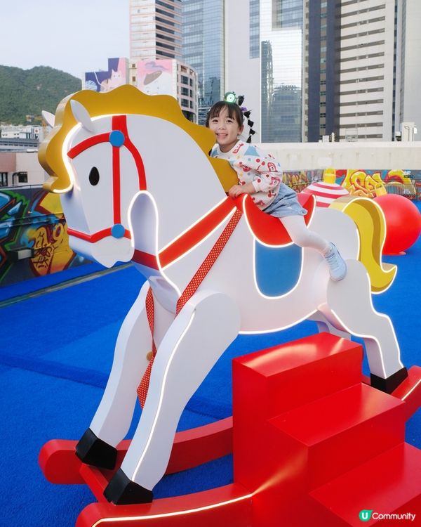 聖誕玩具火車樂園🚂幻彩泡泡🫧親子必去打卡📸