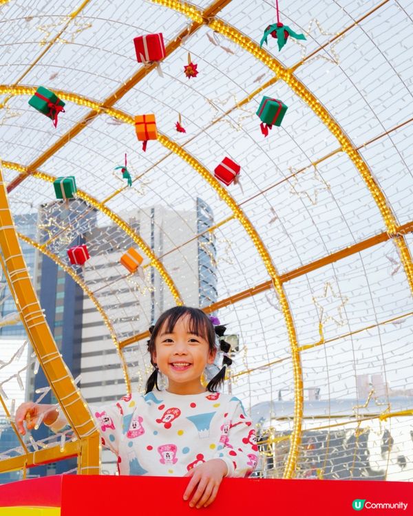 聖誕玩具火車樂園🚂幻彩泡泡🫧親子必去打卡📸