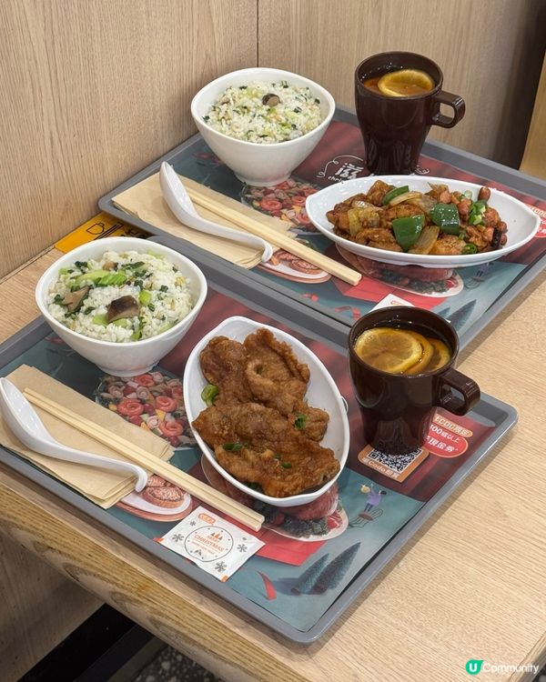 大家樂健康午餐推介😋 燕麥米菜飯必試！