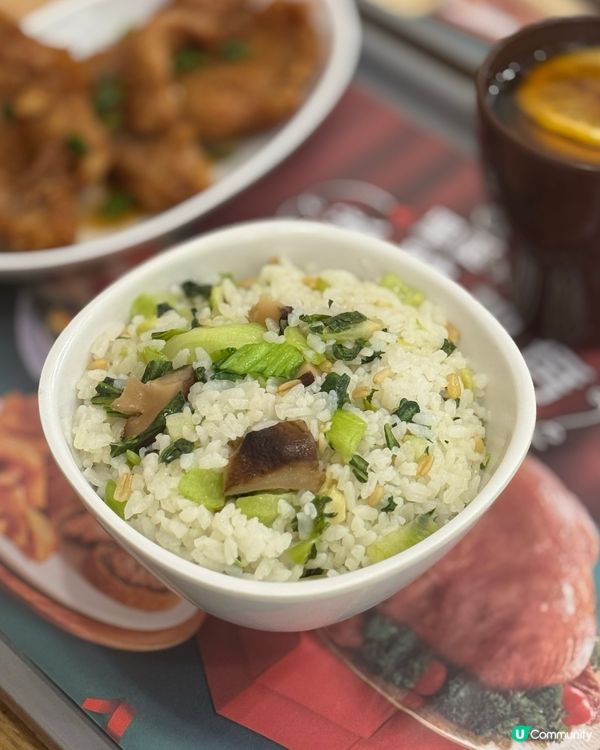 大家樂健康午餐推介😋 燕麥米菜飯必試！