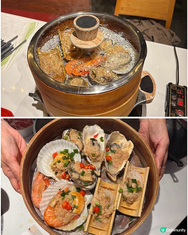 🎀元朗｡高質無限時和牛雞煲海鮮餐😍🎀