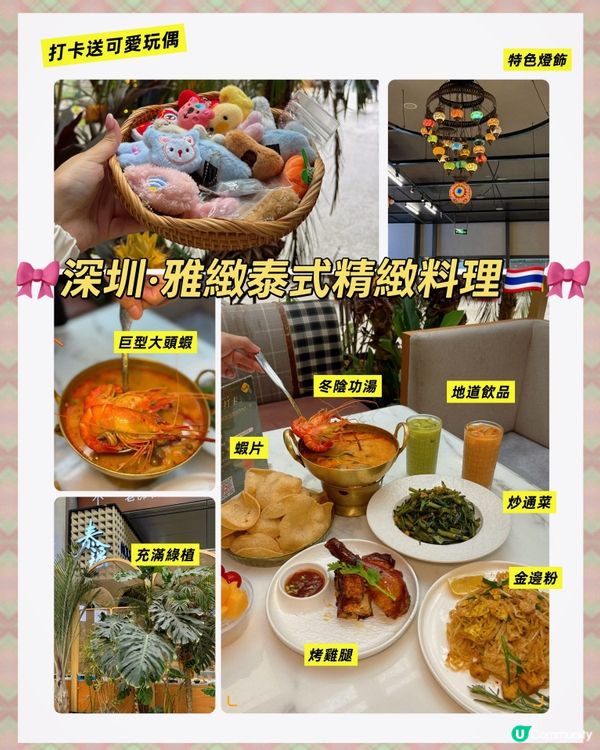 🎀深圳。雅緻泰式精緻料理🇹🇭🎀