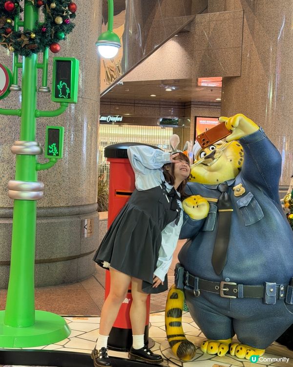 銅鑼灣時代廣場變身動物城！🐰🦊📸