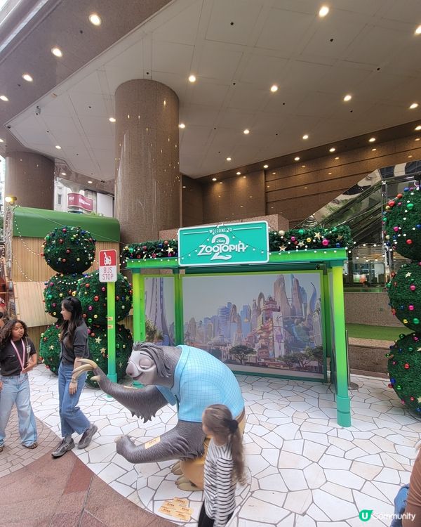聖誕節打卡點少得去時代廣場Zootopia 戶外埸景同各位可...