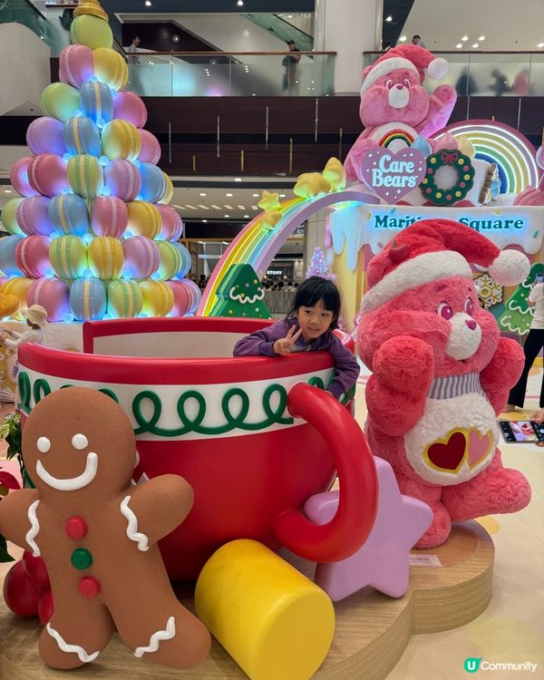 黎青衣城搵Care Bears打卡啦