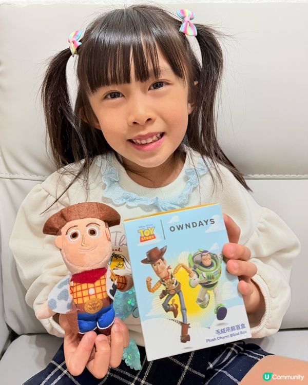 TOY STORY × OWNDAYS 毛絨吊飾盲盒