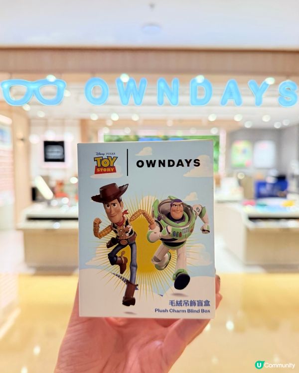 TOY STORY × OWNDAYS 毛絨吊飾盲盒