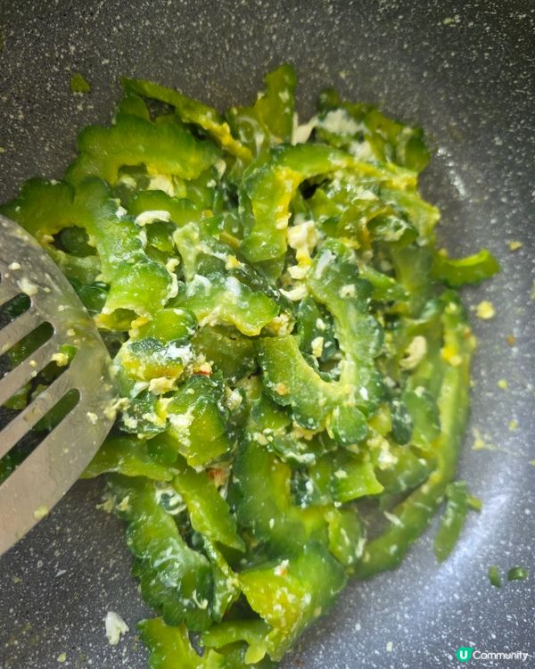 苦瓜蒜蓉醬炒蛋