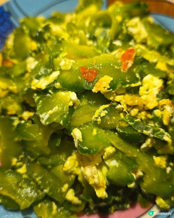 苦瓜蒜蓉醬炒蛋