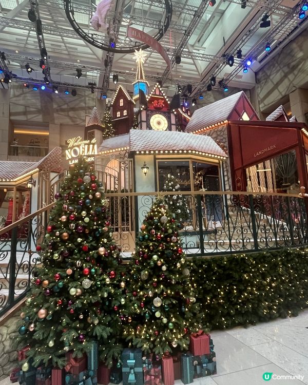 中環置地廣場聖誕佈置粉色的糖果屋甜美夢幻🧑‍🎄🎁🎄