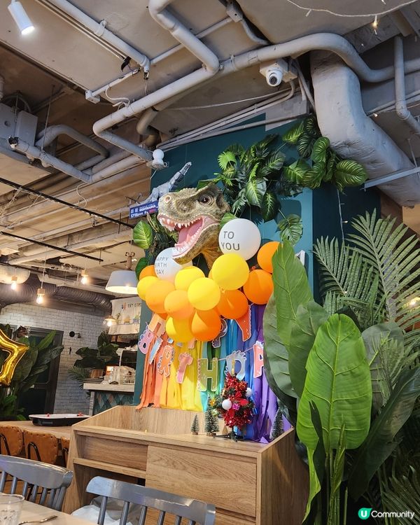 親子恐龍餐廳•生日派對🎉🦖！