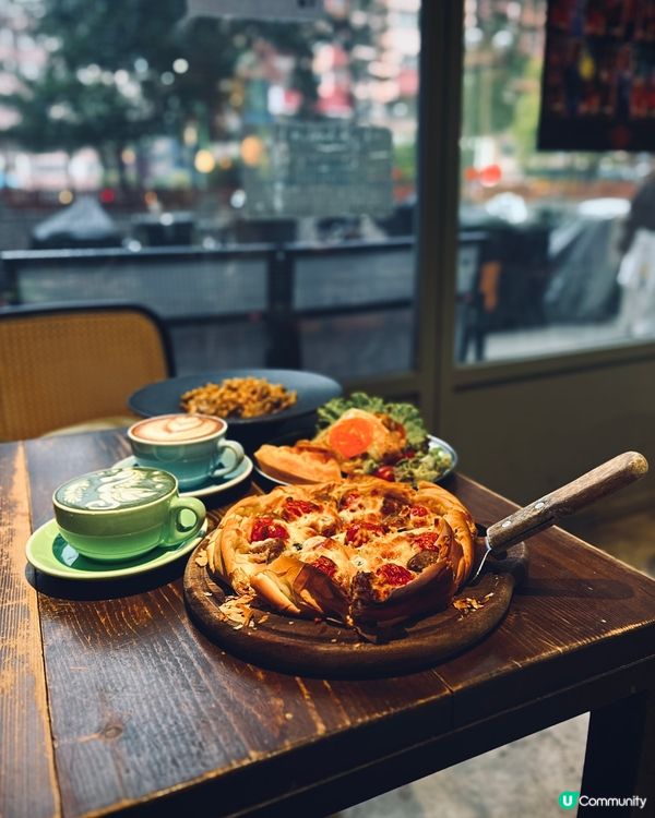 新蒲崗港式懷舊cafe！必試酥皮薄餅🍕😋