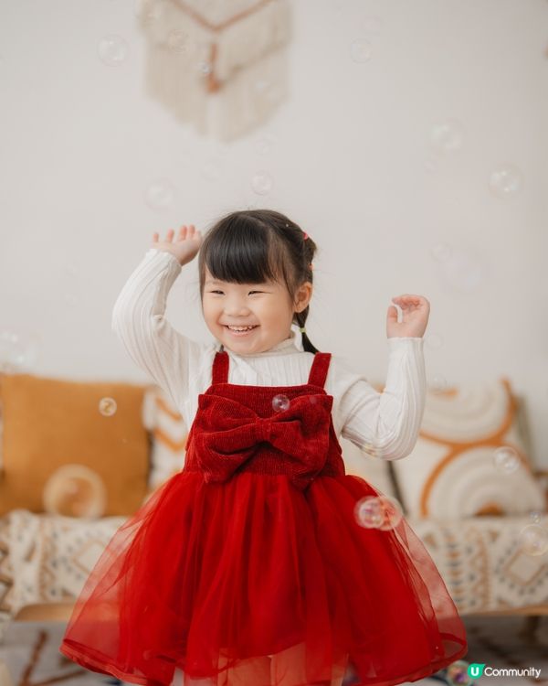 聖誕相影咗未呀？📸 妹妹熱身中！🤣