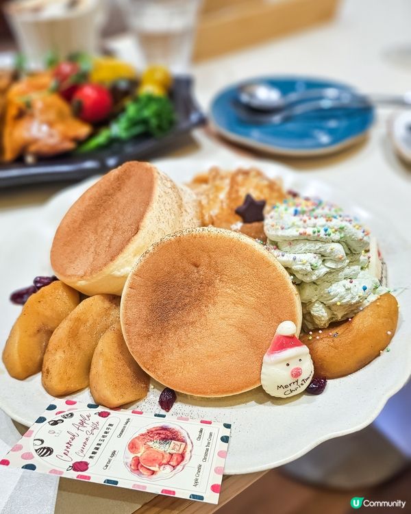 【美食】聖誕大餐！聖誕限定梳乎厘 🎅🏻🎄🥞✨️
