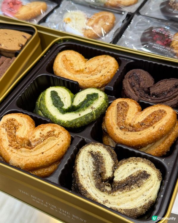 有大塊蝴蝶酥牆😍香港本地生產高質曲奇🍪