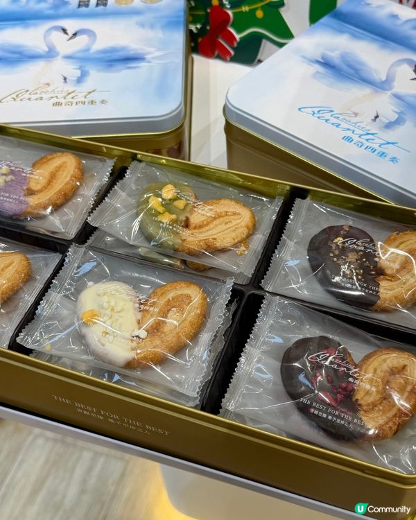 有大塊蝴蝶酥牆😍香港本地生產高質曲奇🍪