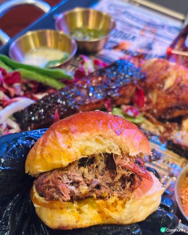 最近去左🍖One Smile 美式煙薰慢烤🍖福田新店聚餐