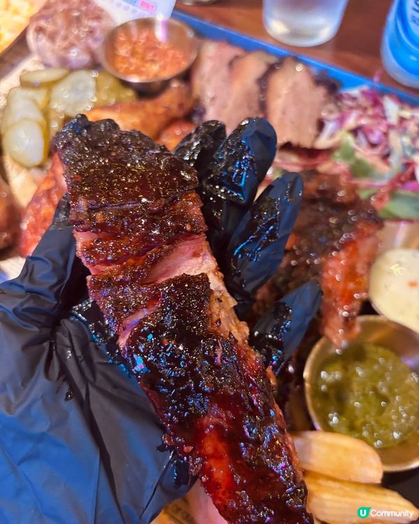 最近去左🍖One Smile 美式煙薰慢烤🍖福田新店聚餐