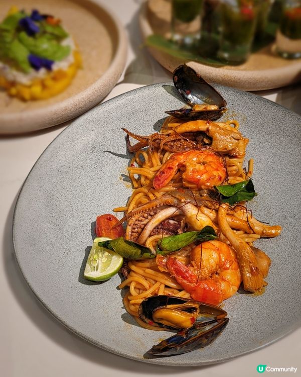 冬蔭功意粉勁正！😋 阿閒泰尖咀必食！🍝