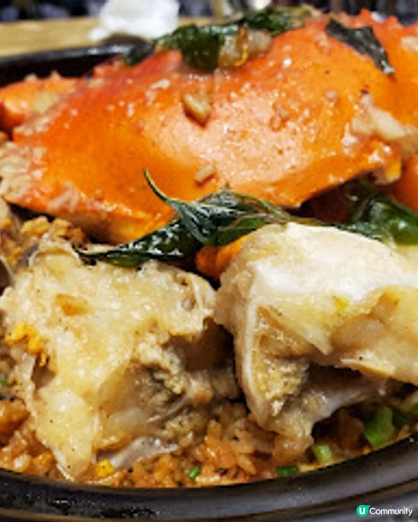 星海薈．利舞臺華麗蟹飯 秋冬暖笠笠