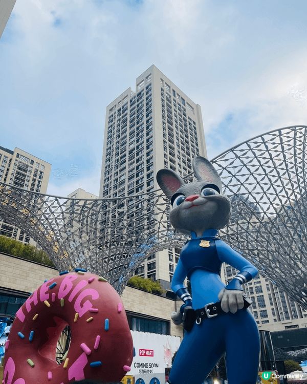 星期日返深圳，影下相，有崗廈地鐵站深圳之眼，卓悅中心嘅Zoo...