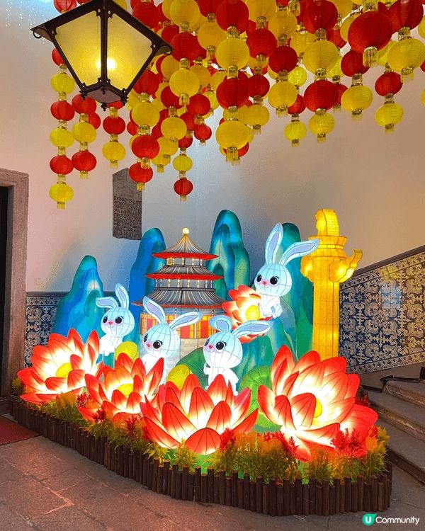 中秋节去了澳门旅游和惠州，灯饰很漂亮