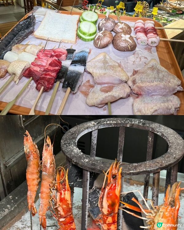 鮮貨炭燒＋現切現串現烤